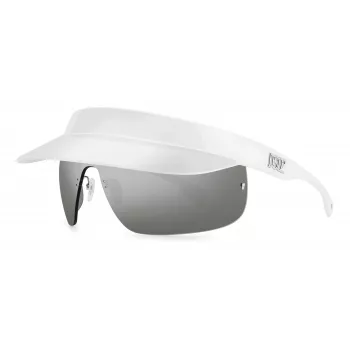 Óculos de sol de homem DSQUARED2 D2-0139-S-VK6 armação quadrada em acetato, armação preta, lentes degradê cinzentas, largura da lente 99 mm