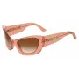 DSQUARED2 óculos de sol de mulher D2-0118-S-733 armação quadrada de acetato preta lente degradê cinzenta 57 mm