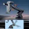 Dudao F5PRO+ Suporte para telemóvel com ventosa - preto