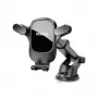 Dudao F5PRO+ Suporte para telemóvel com ventosa - preto