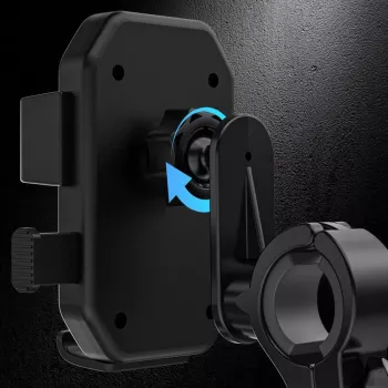 Dudao F7 Suporte para bicicleta, mota, scooter - preto