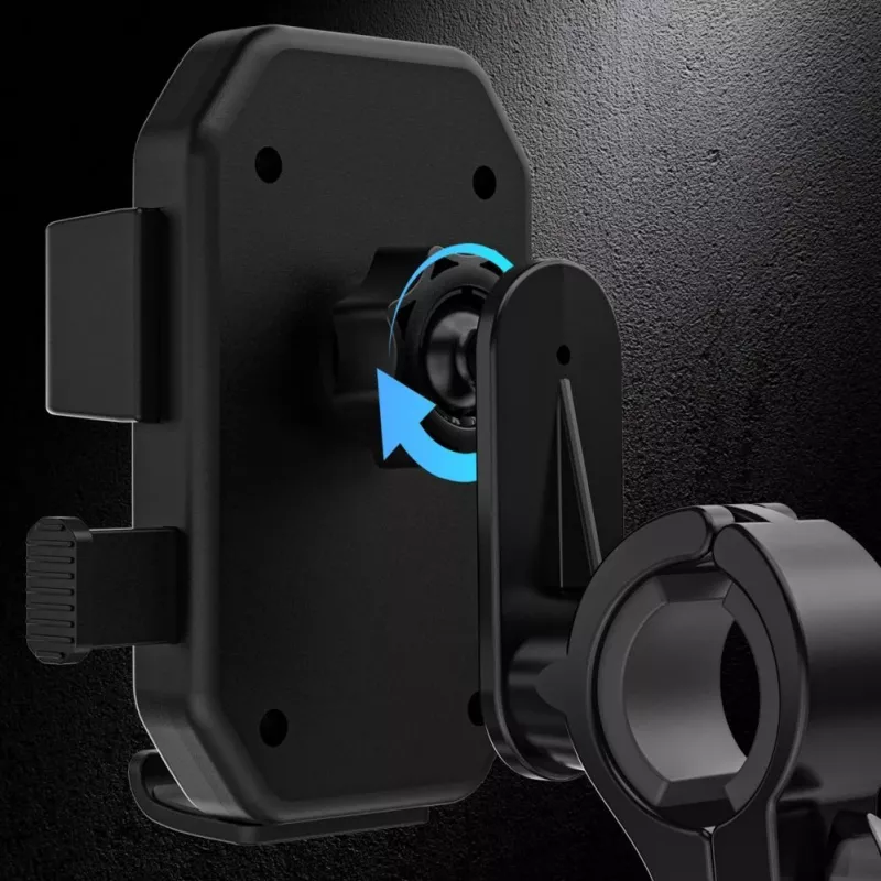 Dudao F7 Suporte para bicicleta, mota, scooter - preto