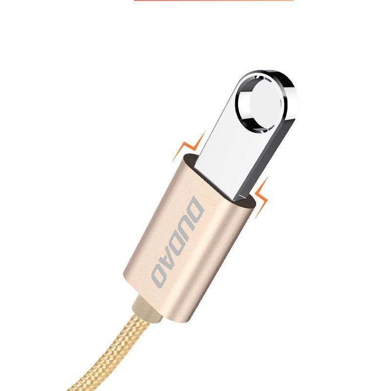 Dudao Cabo adaptador OTG L15T USB 2.0 para USB Type-C, cinzento, 15 cm