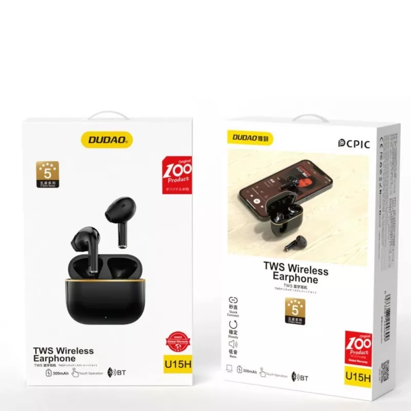 DUDAO U15H power bank 10000 mAh, preto