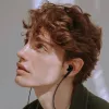 DUDAO X3C Auscultadores com fios USB-C in-ear 1,2 m - preto