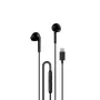 DUDAO X3C Auscultadores com fios USB-C in-ear 1,2 m - preto