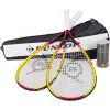 Conjunto de crossminton Dunlop amarelo e vermelho 762091