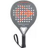 Raquete de padel DUNLOP NANOMAXPRO 365G - Hybrid-Teardrop/Redonda Oversize avançada, fibra de carbono 12K, borracha EVA Pro, 365g
