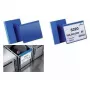 Bolsa de identificação DURABLE A4 horizontal com dobra, PVC transparente, pack de 50 172307