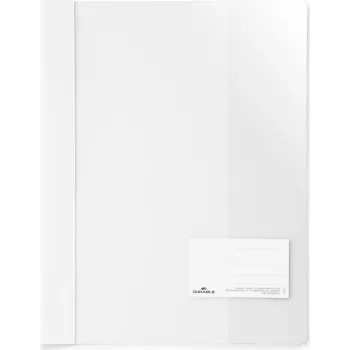DURABLE A4+ Pasta de relatório com janela de identificação 90x57 mm, transparente, pack de 25 269002