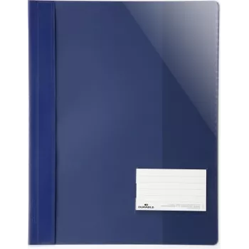 DURABLE A4+ Pasta de relatório com janela de identificação 90x57 mm, transparente, pack de 25 269007