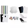DURABLE Barras de encaixe A5 5 mm, pack de 100, transparente 291119