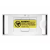 DURABLE CLASSIC Porta-crachá magnético 74x34mm, pack de 10 854223