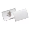 DURABLE CLICK FOLD Porta-nomes 40x75 mm com Combi Clip, pack de 25 821119