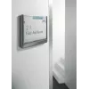Durable Click Sign Placa de porta 149 x 148,5 mm, grafite (486237)