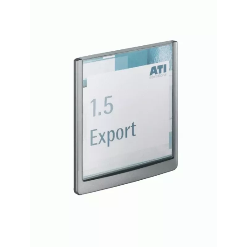 Durable Click Sign Placa de porta 149 x 148,5 mm, grafite (486237)