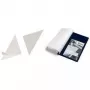 DURABLE CORNERFIX® bolsas triangulares autoadesivas, 175 mm, transparente, 100 unidades (828319)