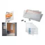 DURABLE CRYSTAL SIGN® A5 Folhas de substituição, pack de 10, transparente 483319