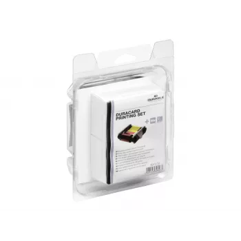DURABLE DURACARD ID 300 Kit de acessórios para impressora com fita monocrómica preta e cartão de limpeza 891300