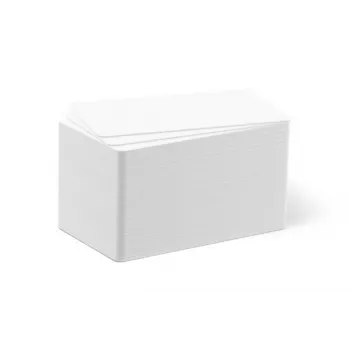 DURABLE DURACARD® Cartões de plástico 0,50 mm branco CR80 (pack de 100) 891402