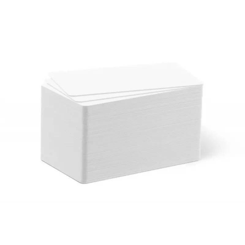 DURABLE DURACARD® Cartões de plástico 0,50 mm branco CR80 (pack de 100) 891402