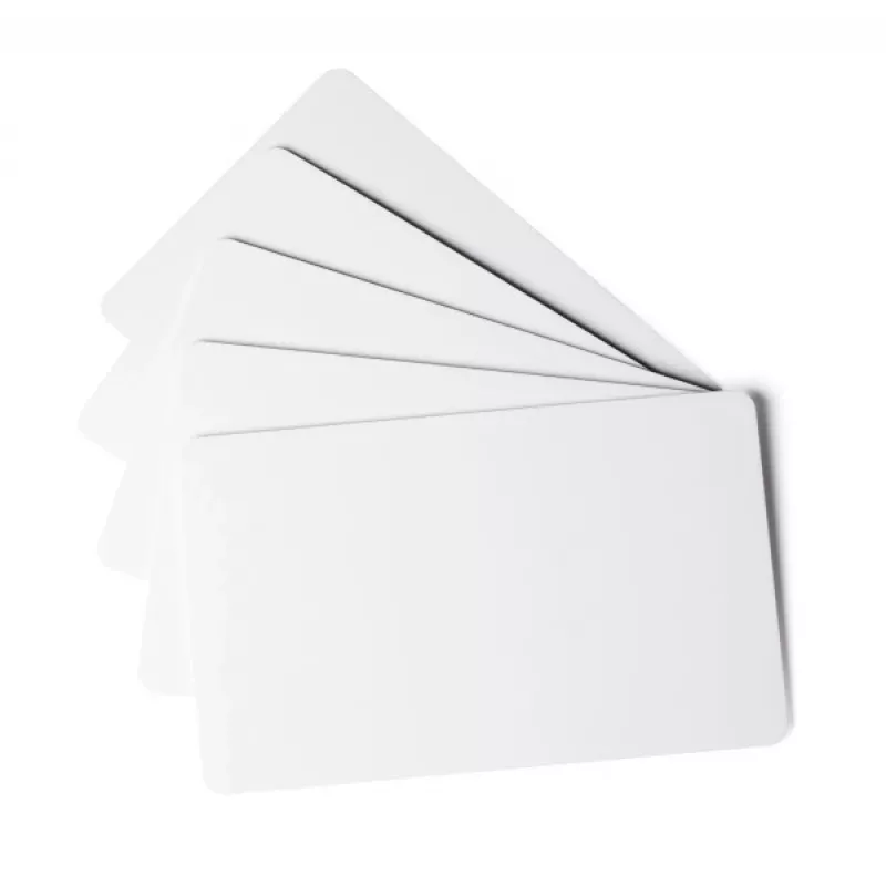 DURABLE DURACARD® Cartões de plástico 0,50 mm branco CR80 (pack de 100) 891402
