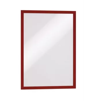 DURABLE DURAFRAME A3 Moldura Informativa Autoadesiva, Prateado, Pack de 2 487303