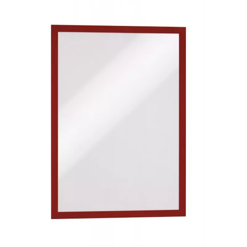 DURABLE DURAFRAME A3 Moldura Informativa Autoadesiva, Prateado, Pack de 2 487303