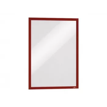 DURABLE DURAFRAME A3 Moldura Informativa Autoadesiva, Prateado, Pack de 2 487303