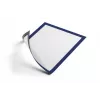 DURABLE DURAFRAME MAGNETIC Moldura informativa A4, Azul-escuro, pack de 5 486907