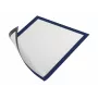 DURABLE DURAFRAME MAGNETIC Moldura informativa A4, Azul-escuro, pack de 5 486907