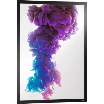 DURABLE DURAFRAME® POSTER A1 Moldura informativa magnética autoadesiva prateada, 880 x 635 mm, para pósteres de 841 x 594 mm 505501