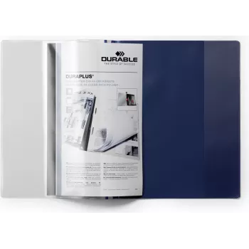 DURABLE DURAPLUS Pastas de apresentação A4+, transparente, pack de 25 257907