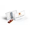 Crachá magnético DURABLE KONVEX 75x40 mm, pack de 25 812319