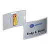 Crachá magnético DURABLE KONVEX 75x40 mm, pack de 25 812319