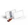 Crachá magnético DURABLE KONVEX 75x40 mm, pack de 25 812319