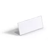 DURABLE porta-nomes de mesa em L 61x150 mm acrílico transparente, pack de 10 805419