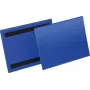 DURABLE Moldura magnética para documentos A5 horizontal, pack de 50, prateado/cinzento 174307