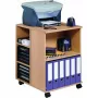 DURABLE Carrinho multifunções aberto 528x748x592mm Faia
