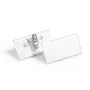Porta-crachás DURABLE 40x75 mm com clipe combinado, acrílico, transparente, 25/VE (812119)
