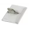 DURABLE Porta-crachás 54x90 mm com mola de crocodilo, pack de 25, transparente 811119
