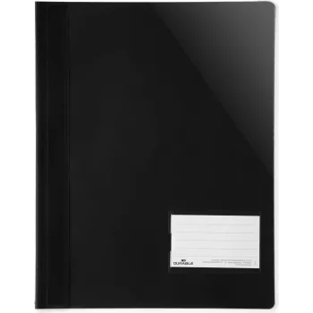 DURABLE pasta de relatório A4+ com janela de identificação 90x57 mm, transparente, pack de 25 269001