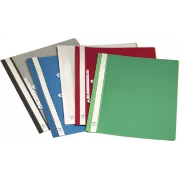 DURABLE Ficheiro Report com mecanismo de arquivo A4+ Transparente, pack de 25 258005