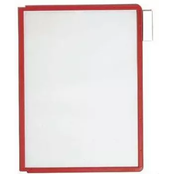 DURABLE SHERPA PANEL A4 painel de visualização, pack de 5, moldura preta 560603