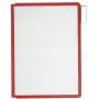 DURABLE SHERPA PANEL A4 painel de visualização, pack de 5, moldura preta 560603