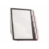 Sistema de expositores de parede DURABLE SHERPA® WALL 10, A4, 10 painéis, cinzento 563100