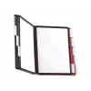 Sistema de expositores de parede DURABLE SHERPA® WALL 10, A4, 10 painéis, cinzento 563100