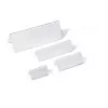 DURABLE Porta-nomes de mesa A4 105/210x297 mm acrílico transparente 10 unid. 803519