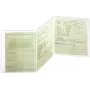 Suporte de sinalização informativa DURABLE de três partes 210x105 mm, transparente, pack de 10 (214219)