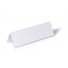 Porta-nomes de mesa DURABLE VISIFIX® 61/122x210 mm, PVC transparente, pack de 25 (805219)